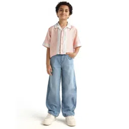 Rare Ones Boys Pink Striped Shirt-picture-17