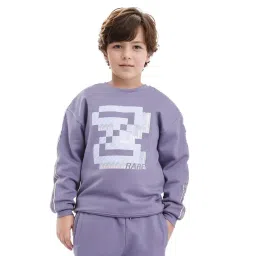 Rare Ones Boys Purple Printed Sweatshirt-picture-31