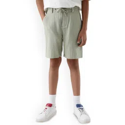 RARE ONES Boys Solid Mid-Rise Shorts-picture-17
