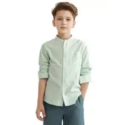 rare ones Boys Spread Collar Relaxed Fit Shirt-picture-34