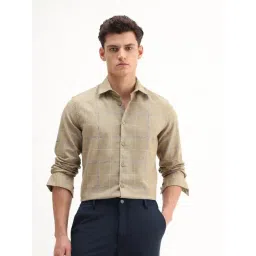 Rare Rabbit Beige Regular Fit Embroidered Shirt-picture-35