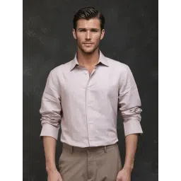 Rare Rabbit Beige Regular Fit Solid Shirt-picture-18