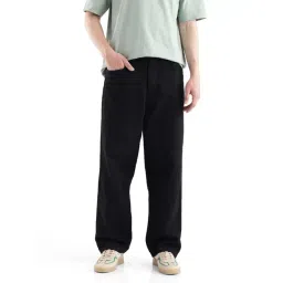 Rare Rabbit Black Comfort Fit Solid Jeans-picture-36