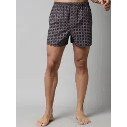 Rare Rabbit Black Cotton Printed Regular Fit Boxers-picture-35