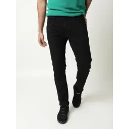 Rare Rabbit Black Cotton Solid Regular Fit Jeans-picture-33