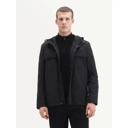 Rare Rabbit Black Polyester Solid Regular Fit Jacket-picture-45