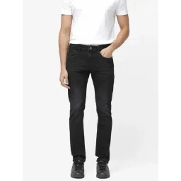Rare Rabbit Black Slim Fit Fit Solid Jeans-picture-41