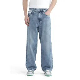 Rare Rabbit Blue Comfort Fit Solid Jeans-picture-18