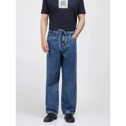 Rare Rabbit Blue Comfort Fit Solid Jeans-picture-38