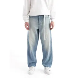 Rare Rabbit Blue Comfort Fit Solid Jeans-picture-27