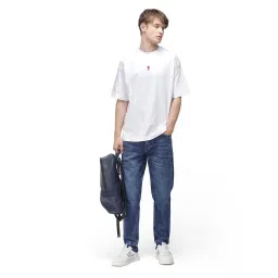 Rare Rabbit Blue Comfort Fit Solid Jeans image 5