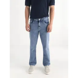 Rare Rabbit Blue Cotton Regular Fit Solid Jeans-picture-37