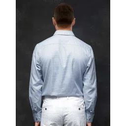 Rare Rabbit Blue Regular Fit Checks Shirt image 2