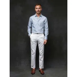 Rare Rabbit Blue Regular Fit Checks Shirt image 5