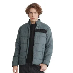 Rare Rabbit Blue Regular Fit Logo Jacket-picture-38