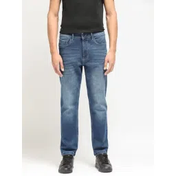 Rare Rabbit Blue Regular Fit Solid Jeans-picture-10