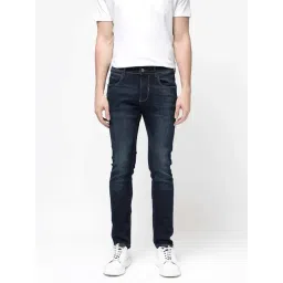Rare Rabbit Blue Slim Fit Fit Solid Jeans-picture-32
