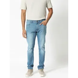 Rare Rabbit Blue Slim Fit Fit Solid Jeans-picture-42