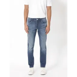 Rare Rabbit Blue Slim Fit Fit Solid Jeans-picture-33