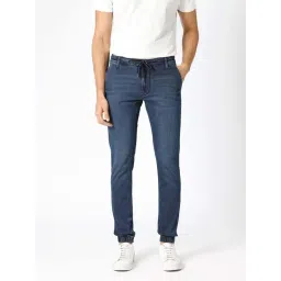 Rare Rabbit Blue Slim Fit Fit Solid Jeans-picture-27