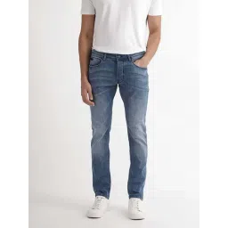 Rare Rabbit Blue Slim Fit Fit Solid Jeans-picture-17