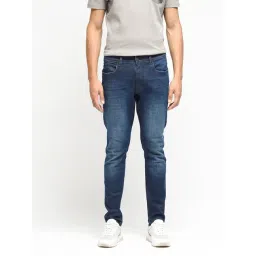 Rare Rabbit Blue Slim Fit Fit Solid Jeans-picture-36