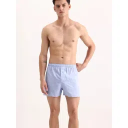 Rare Rabbit Grey Regular Fit Checks Boxers-picture-44