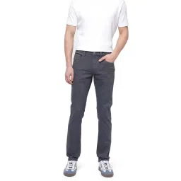 Rare Rabbit Grey Slim Fit Fit Solid Jeans-picture-43
