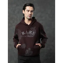 Rare Rabbit Maroon Regular Fit Paisley Sweatshirt-picture-14