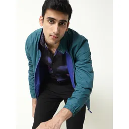 RARE RABBIT Men Adol Tailored Fit Reversible Solid Jacket-picture-16