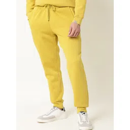 RARE RABBIT Men Chase Slim Fit Solid Cotton Joggers-picture-18