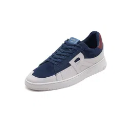 RARE RABBIT Men Colourblocked Leather Sneakers-picture-22