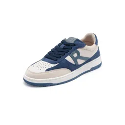 RARE RABBIT Men Colourblocked Leather Sneakers-picture-30