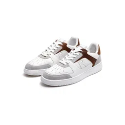 RARE RABBIT Men Colourblocked Leather Sneakers-picture-26