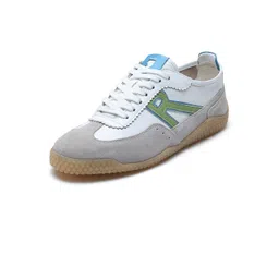 RARE RABBIT Men Colourblocked Leather Sneakers image 4