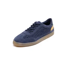 RARE RABBIT Men Colourblocked Suede Sneakers-picture-17