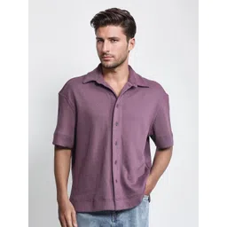 RARE RABBIT Men Comfort Boxy Opaque Casual Shirt-picture-23