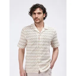 RARE RABBIT Men Comfort Boxy Opaque Casual Shirt-picture-24