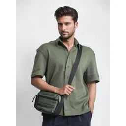 RARE RABBIT Men Comfort Boxy Opaque Casual Shirt-picture-27