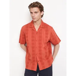 RARE RABBIT Men Comfort Boxy Opaque Casual Shirt-picture-28