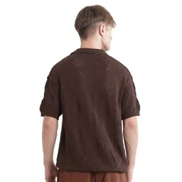 RARE RABBIT Men Comfort Boxy Opaque Casual Shirt image 5