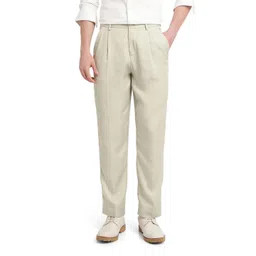 RARE RABBIT Men Comfort Fit Mid-Rise Cotton Chinos Trousers-picture-39