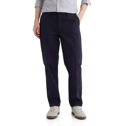 RARE RABBIT Men Comfort Loose Fit Cotton Chinos-picture-26