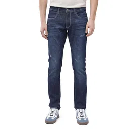 RARE RABBIT Men Comfort Mid-Rise Regular Fit Stretchable Jeans-picture-23