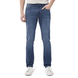RARE RABBIT Men Comfort Mid-Rise Regular Fit Stretchable Jeans-picture-22