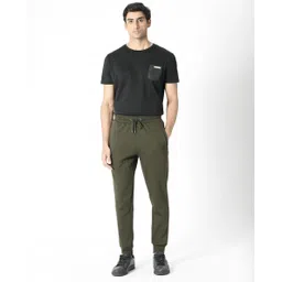 RARE RABBIT Men Fenit Regular Fit Mid-Rise Joggers-picture-26