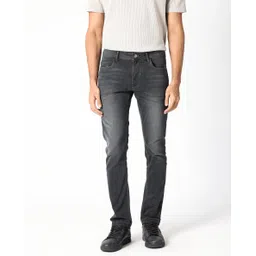 RARE RABBIT Men Hawkins Slim Fit Mid-Rise Cotton Jeans-picture-23