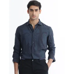 RARE RABBIT Men Hera Slim Fit Paisley Printed Formal Shirt-picture-20