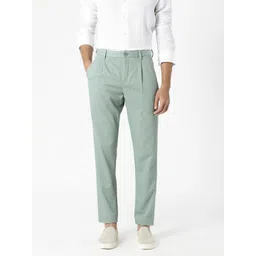 RARE RABBIT Men Lyte Mid-Rise Slim Fit Cotton Trouser-picture-26