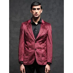 RARE RABBIT Men Mazey Tailored Fit Single-Breasted Blazers-picture-23